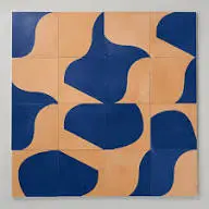 Carreau de ciment recyclé